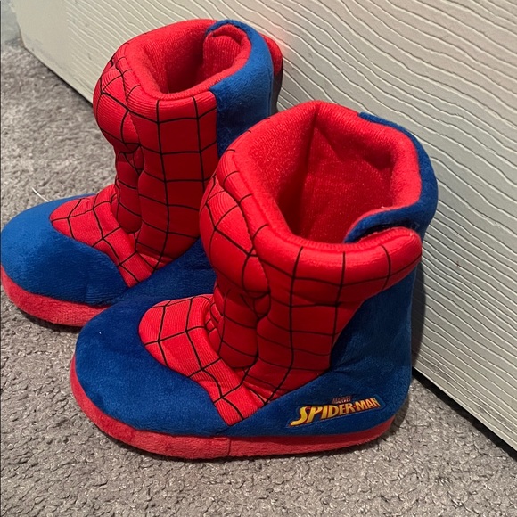 Spider-Man Red and Blue Bootie slippers kids - Picture 1 of 5
